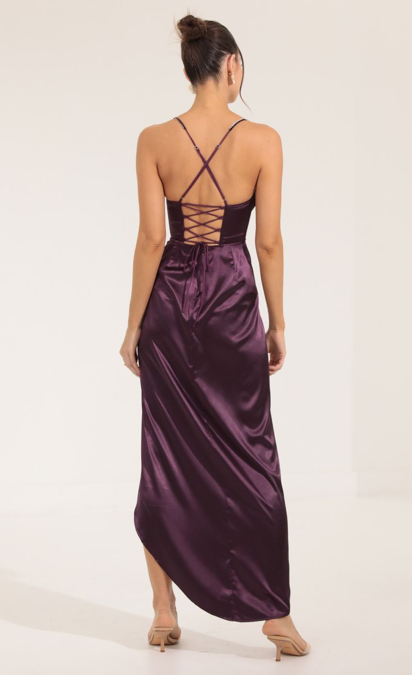 Picture Farah Corset Cowl Neck Maxi Dress in Purple. Source: https://media-img.lucyinthesky.com/data/Sep22/850xAUTO/c00f207d-7dad-41b0-8bfc-ced13757f122.jpg