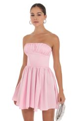 Picture Glinda Crepe Corset Dress in Pink. Source: https://media-img.lucyinthesky.com/data/Sep23/150xAUTO/ef1ec8fb-4bce-4ea4-94f0-c6e7d005aff8.jpg