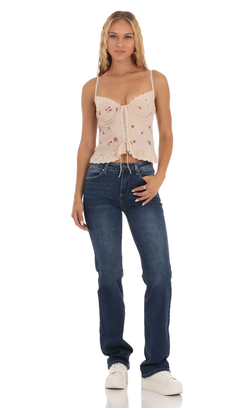 Picture Floral Top in Tan. Source: https://media-img.lucyinthesky.com/data/Sep23/850xAUTO/428a327a-839a-4af7-a5e0-c6da137f5cb8.jpg