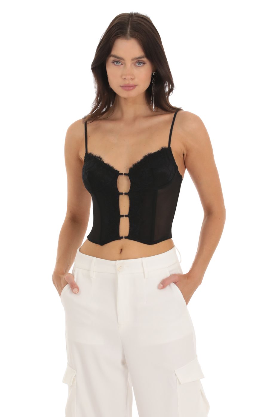 Picture Lace Mesh Bralette Top in Black. Source: https://media-img.lucyinthesky.com/data/Sep23/850xAUTO/57ccca1d-74ff-4d3c-9675-ad037210fd39.jpg