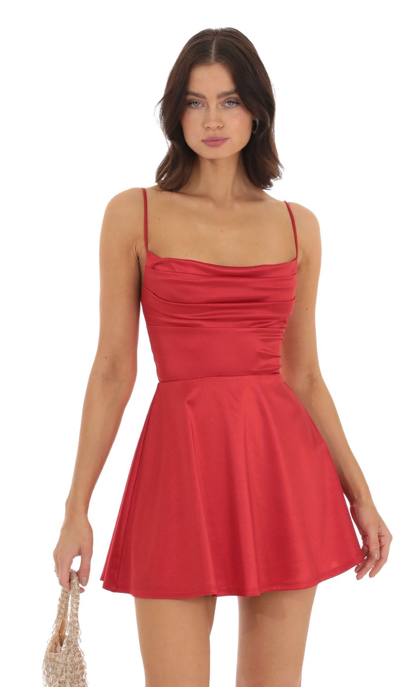 Picture Jewel Satin Cowl Neck Dress in Red. Source: https://media-img.lucyinthesky.com/data/Sep23/850xAUTO/c85543d6-89b8-4716-aceb-79f8fecd199d.jpg