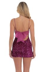 Picture Velvet Sequin Bodycon Dress in Plum. Source: https://media-img.lucyinthesky.com/data/Sep24/150xAUTO/29220702-4463-4335-bd06-cdc25895ca1c.jpg