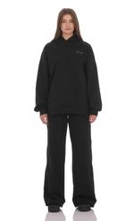 Изображение товара для Брюки из футера бордовые