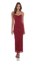 Product image for Contour Maxi Dress in Purple