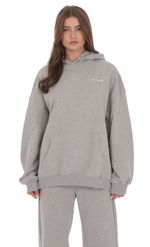 Product image for Fleece Lucy Hoodie in Grey