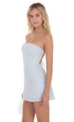 Product image for Sequin Strapless Dress in Pink Rose