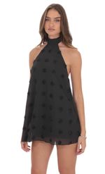 Product image for Florette Halter Shift Dress in White