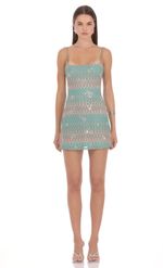Product image for Ella Embellished Mini Dress