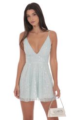 Product image for A-Line Dress in Lavender