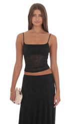 Изображение товара для Асимметричная кружевная макси-юбка черного цвета