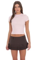 Product image for Basic Baby-T in Burgundy