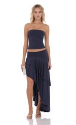 Product image for Ruffle Two Piece Set in Baby Blue