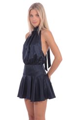 Product image for Halter Mini Dress in Navy
