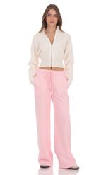 Изображение товара для Брюки из футера бордовые