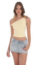 Product image for Mini Denim Skort in Blue