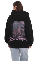 Product image for Los Angeles Oversized Hoodie in Black