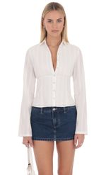 Product image for Mila Button Front Top