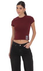 Product image for Los Angeles Graphic Baby-T in Burgundy