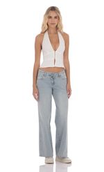 Picture of Low Rise Cross Jeans in Black