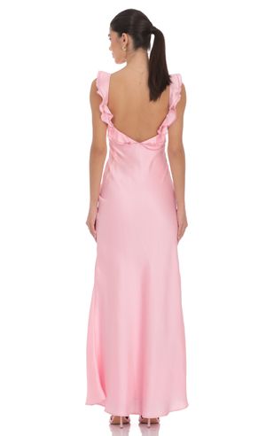 open lace back dress A-line V-Neck Empire-Waist Mint Green Appliques Chiffon Long Prom Dres   Modsele