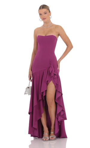 purple sorority dress Sorority Formal Dress Revolve