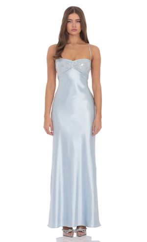 sachin and babi light blue dress Long and Short Formal Dresses 2026 main image 1