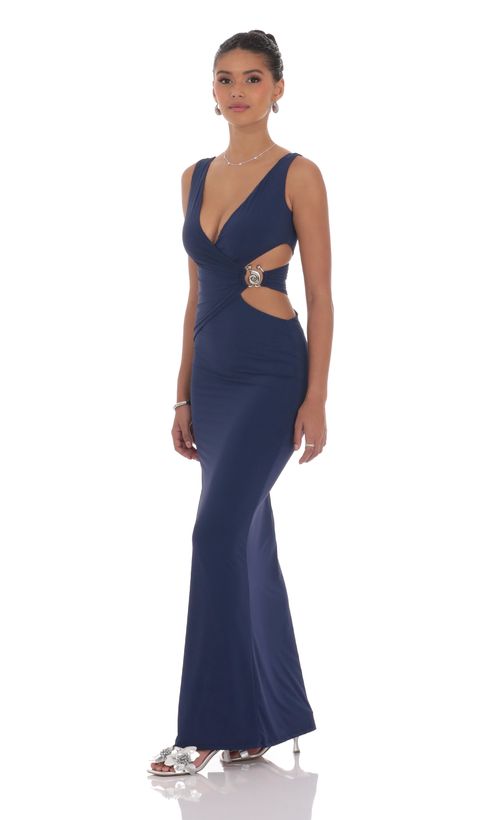 sky blue dress prom Sky Blue Short Sleeve Satin A-line Prom Dress Graduation Dress