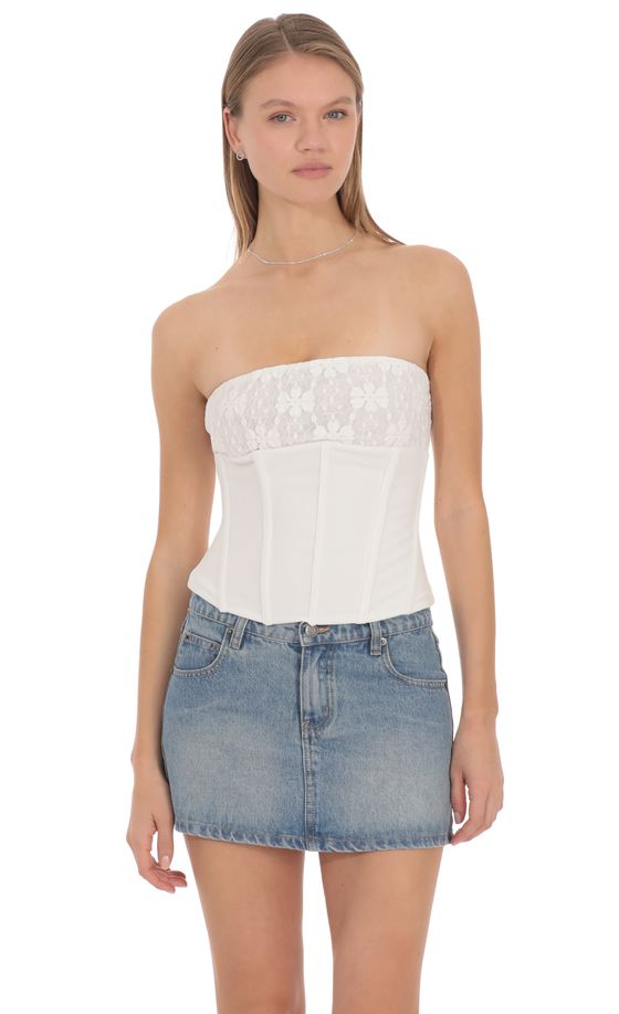 Zoe Denim Mini Skirt