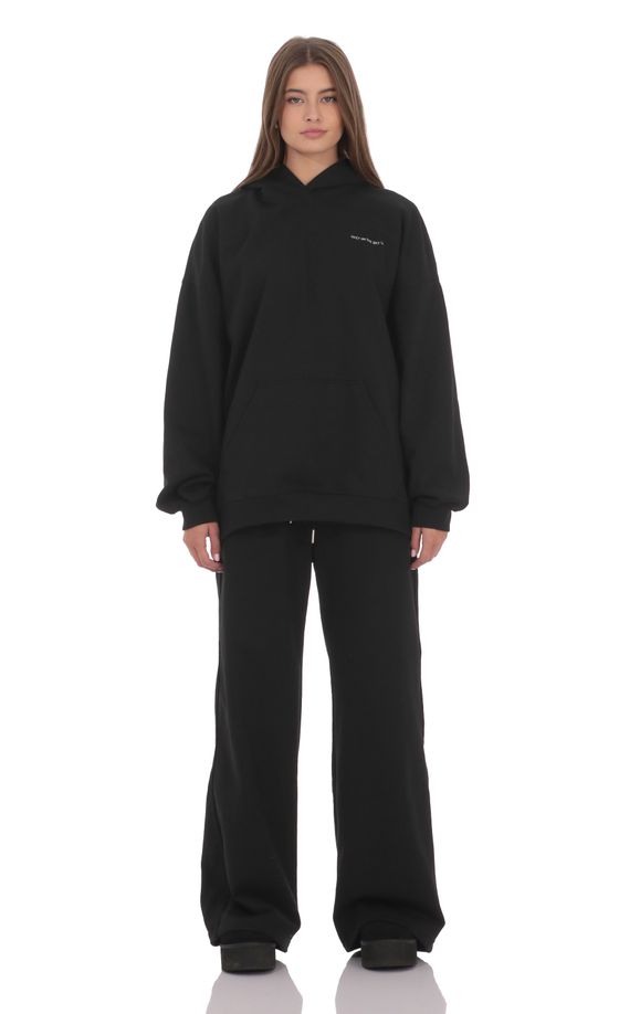 Sweatpants Pants in Black