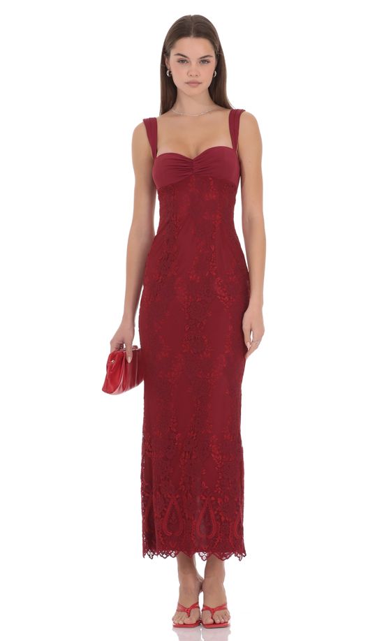 Valen Lace Maxi Dress