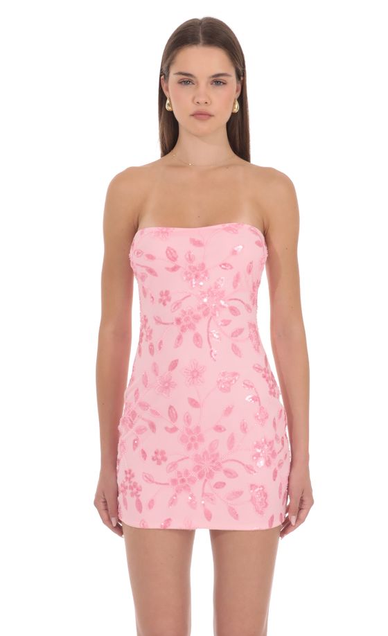 Nola Embellished Mini Dressed