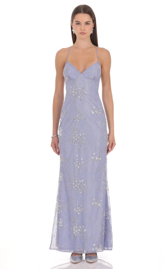 Lioréa Embellished Maxi Dress