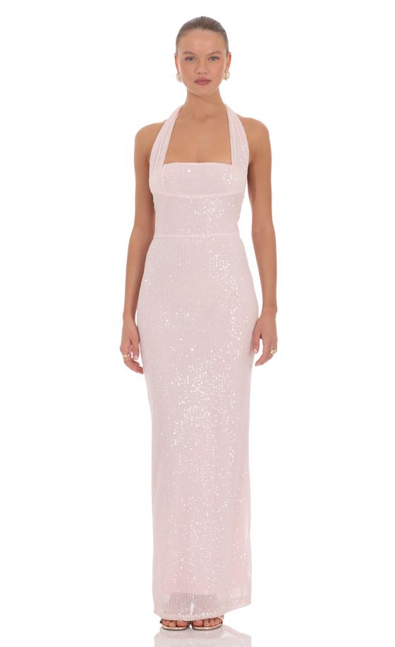 Ayla Sequin Maxi Dress