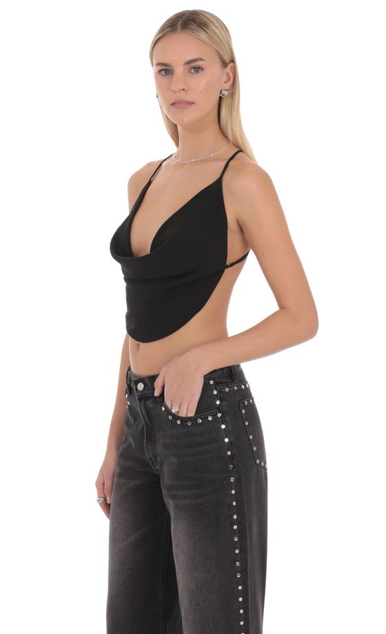 Elvion Drape Halter Top