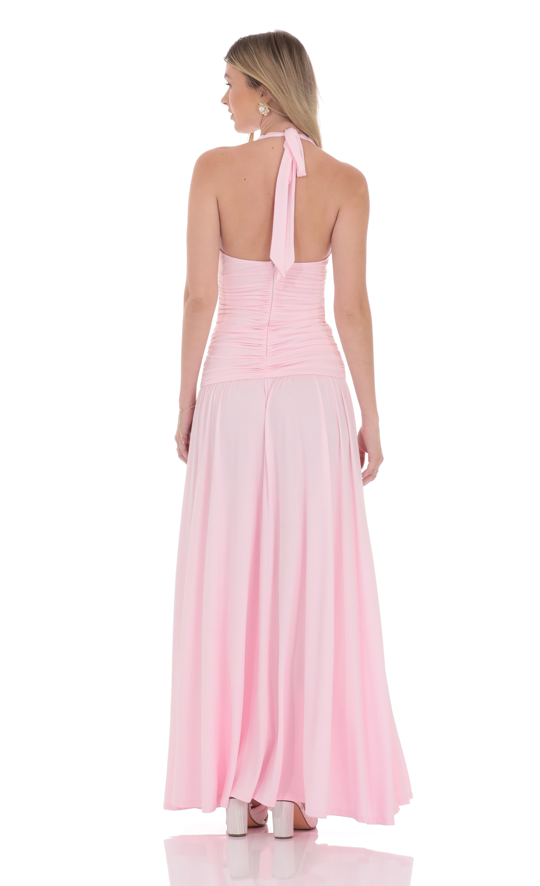 sachin and babi light blue dress One Shoulder Dynamic Dress main image 1