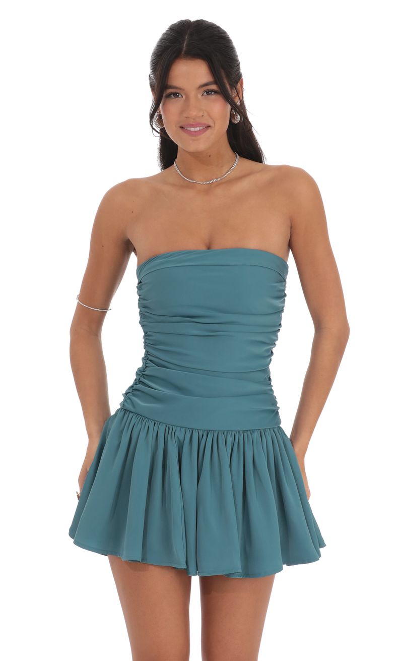 Meandering waist tuck flare dress（ドレス）｜LE'RURE