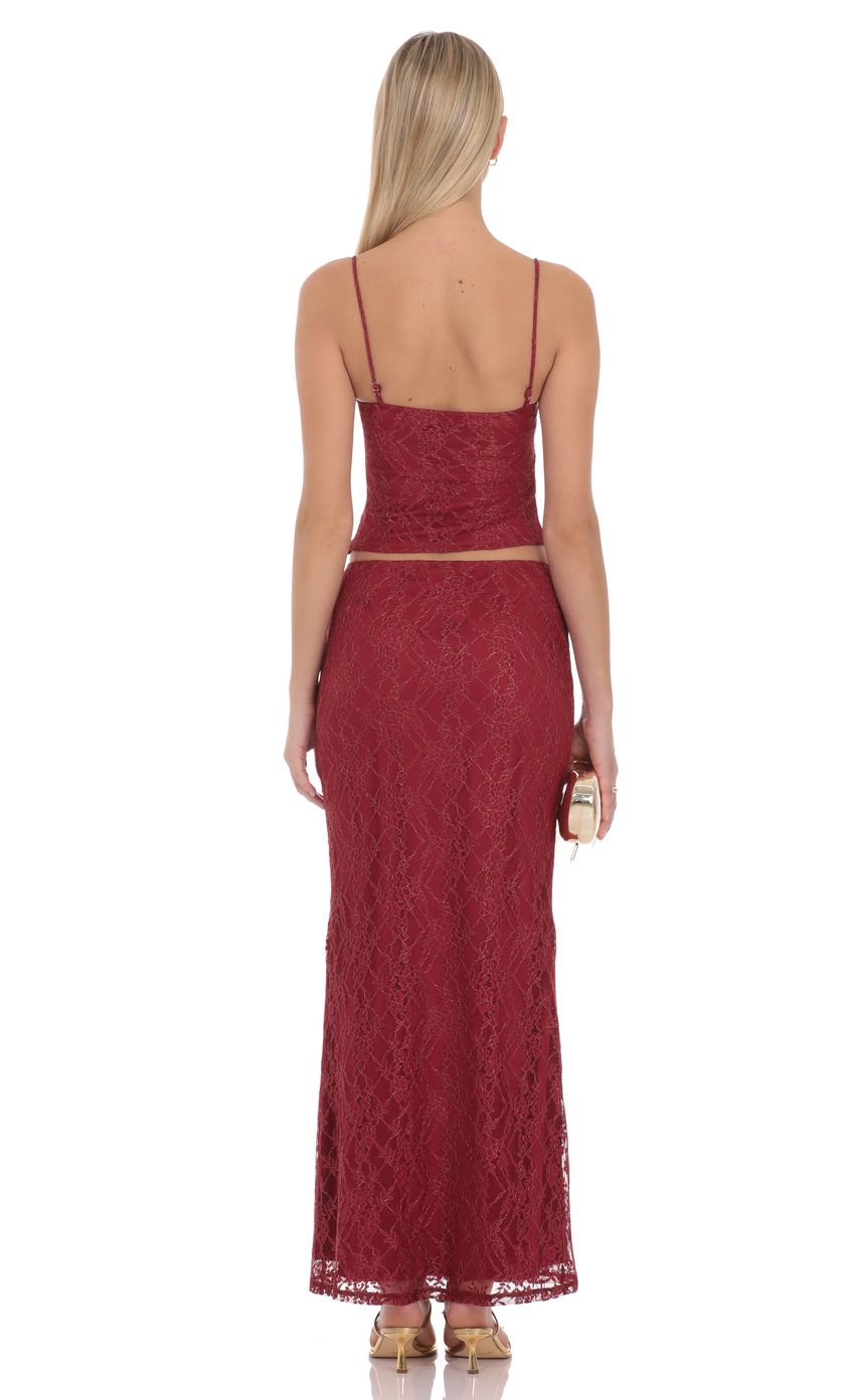 Product image for Arcella Lace Maxi Skirt