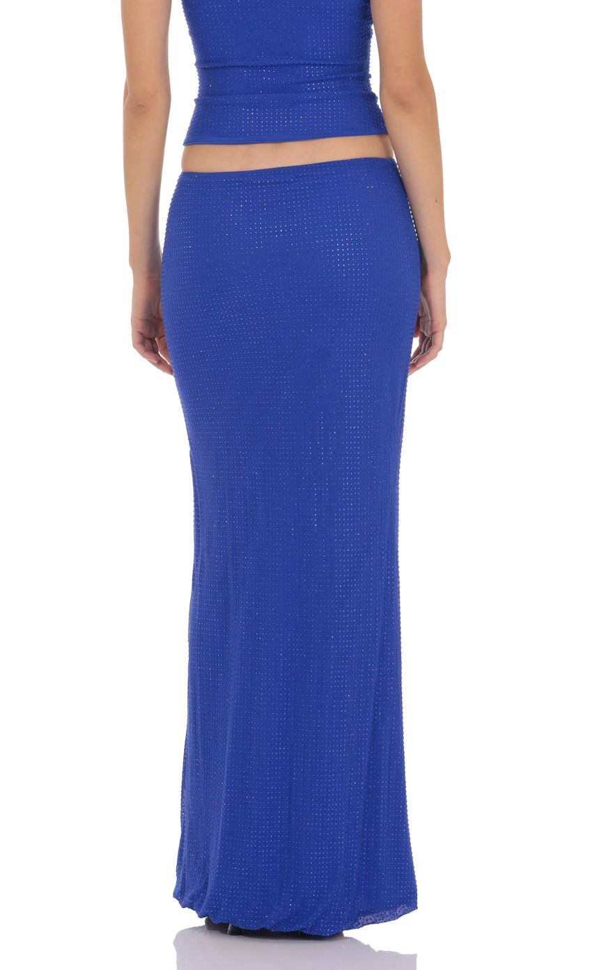 Product image for Elsie Rhinestone Maxi Skirt