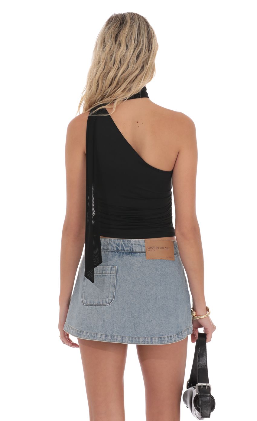 Picture Denim Wrap Skort in Faded Blue. Source: https://media-img.lucyinthesky.com/data/product-media/850xAUTO/0bd22e0c-dd79-44ea-be52-603673eabceb.jpg