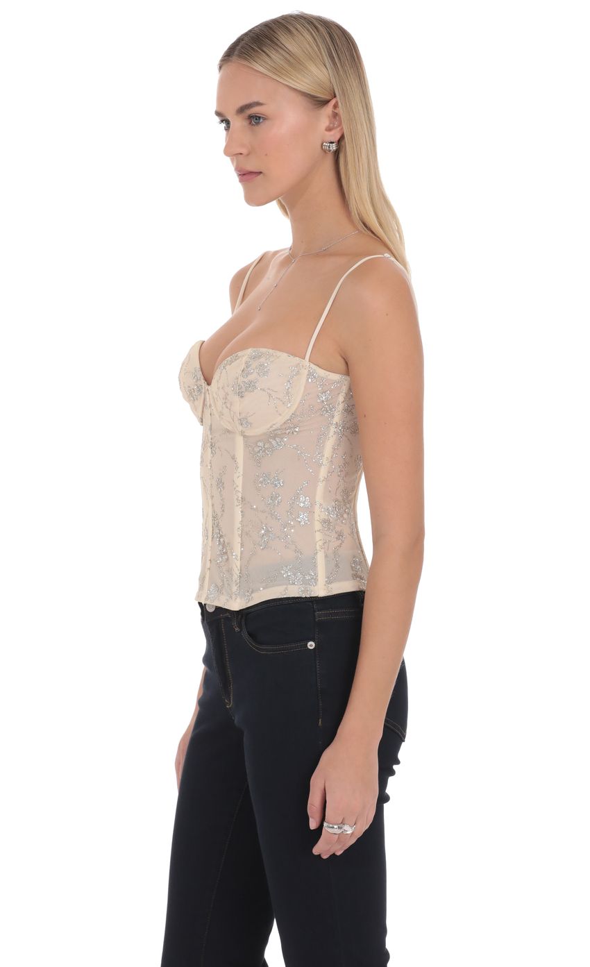 Product image for Solviera Embellished Corset Top
