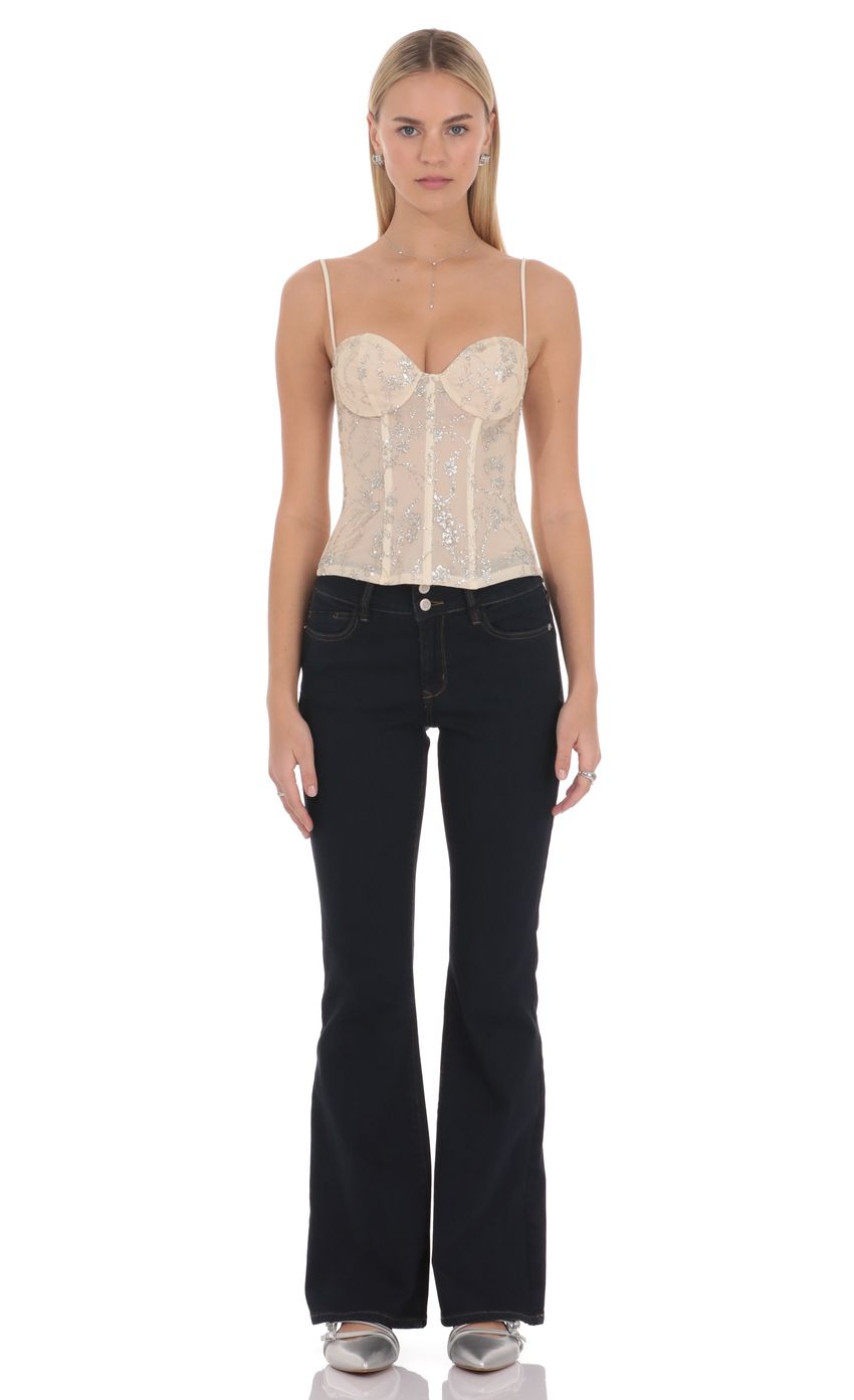 Product image for Solviera Embellished Corset Top