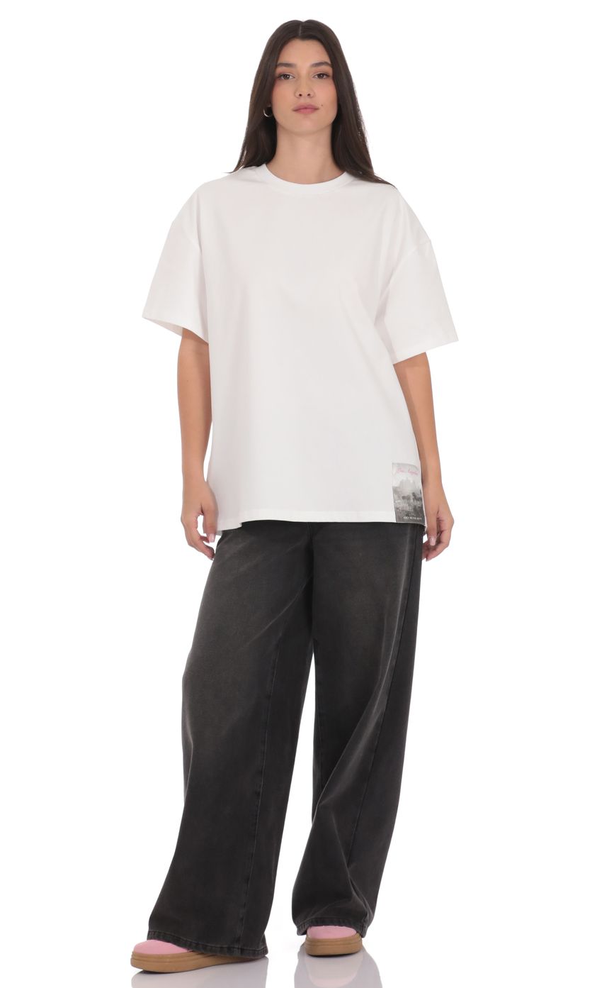 Product image for Lucy Graphic T-Shirt in White