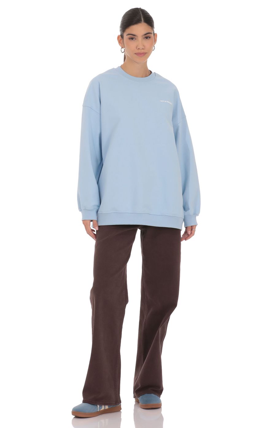 Изображение товара для Свитшот Lucy in the Sky в синем цвете