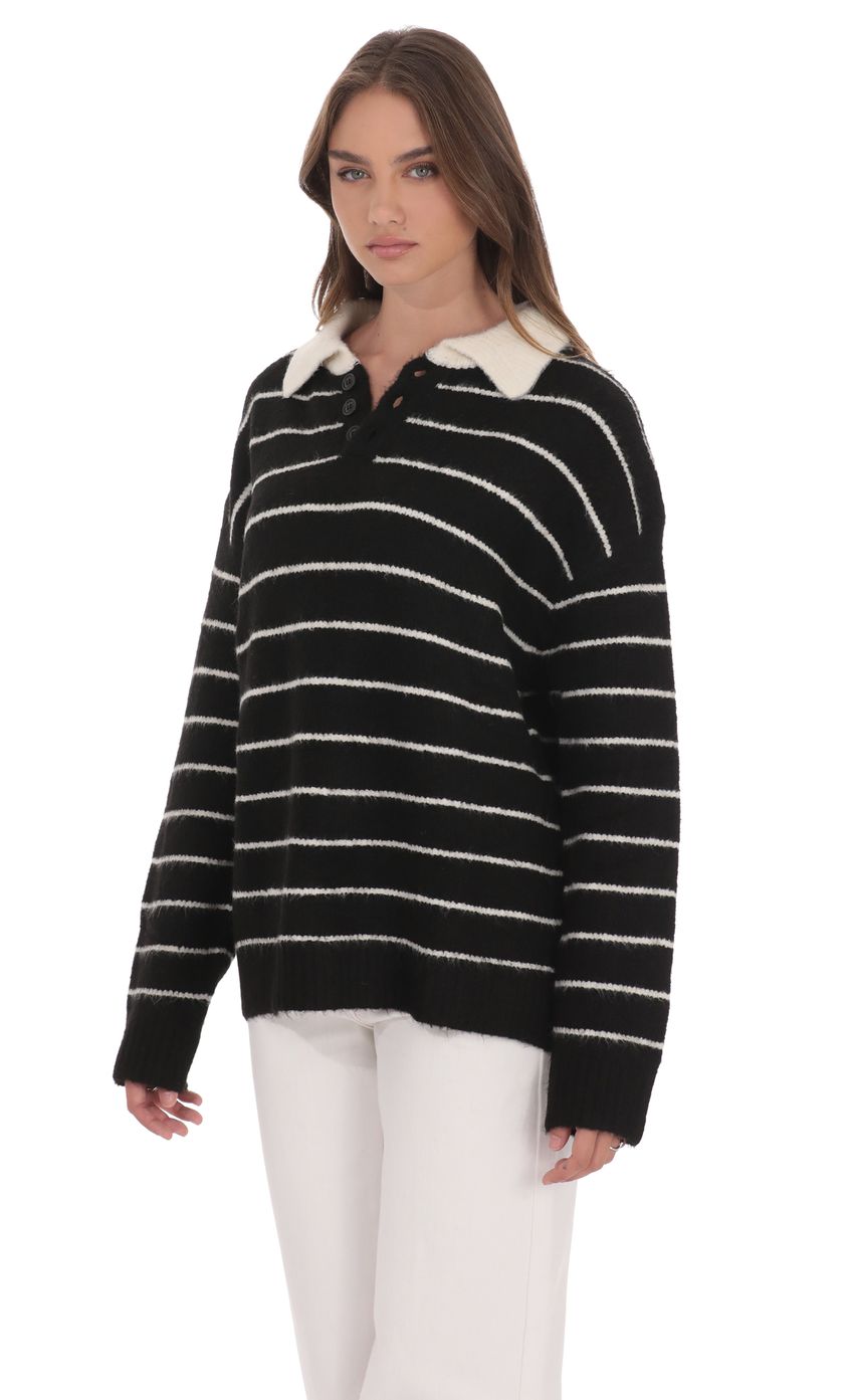 Изображение товара для Полосатый джемпер в стиле регби