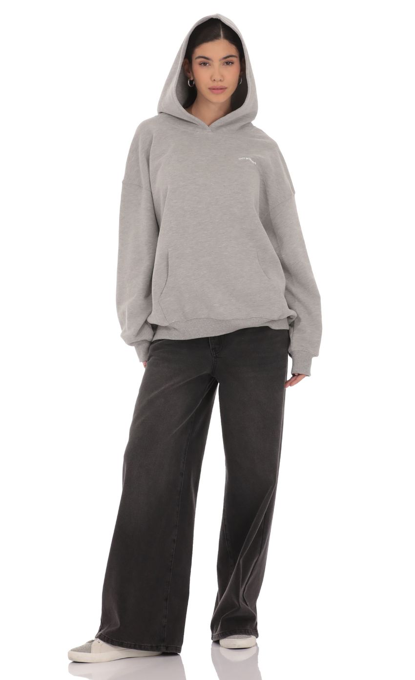 Изображение товара для Худи Lucy in the Sky в сером цвете