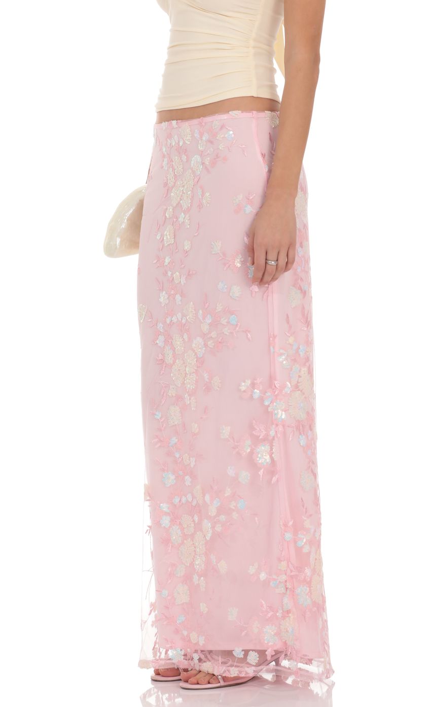 Product image for Makayla Embellished Maxi Skirt