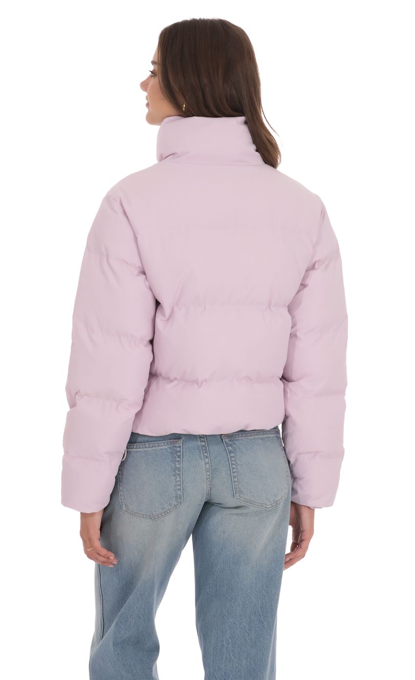 Product image for Puffer Jacket in Lilac