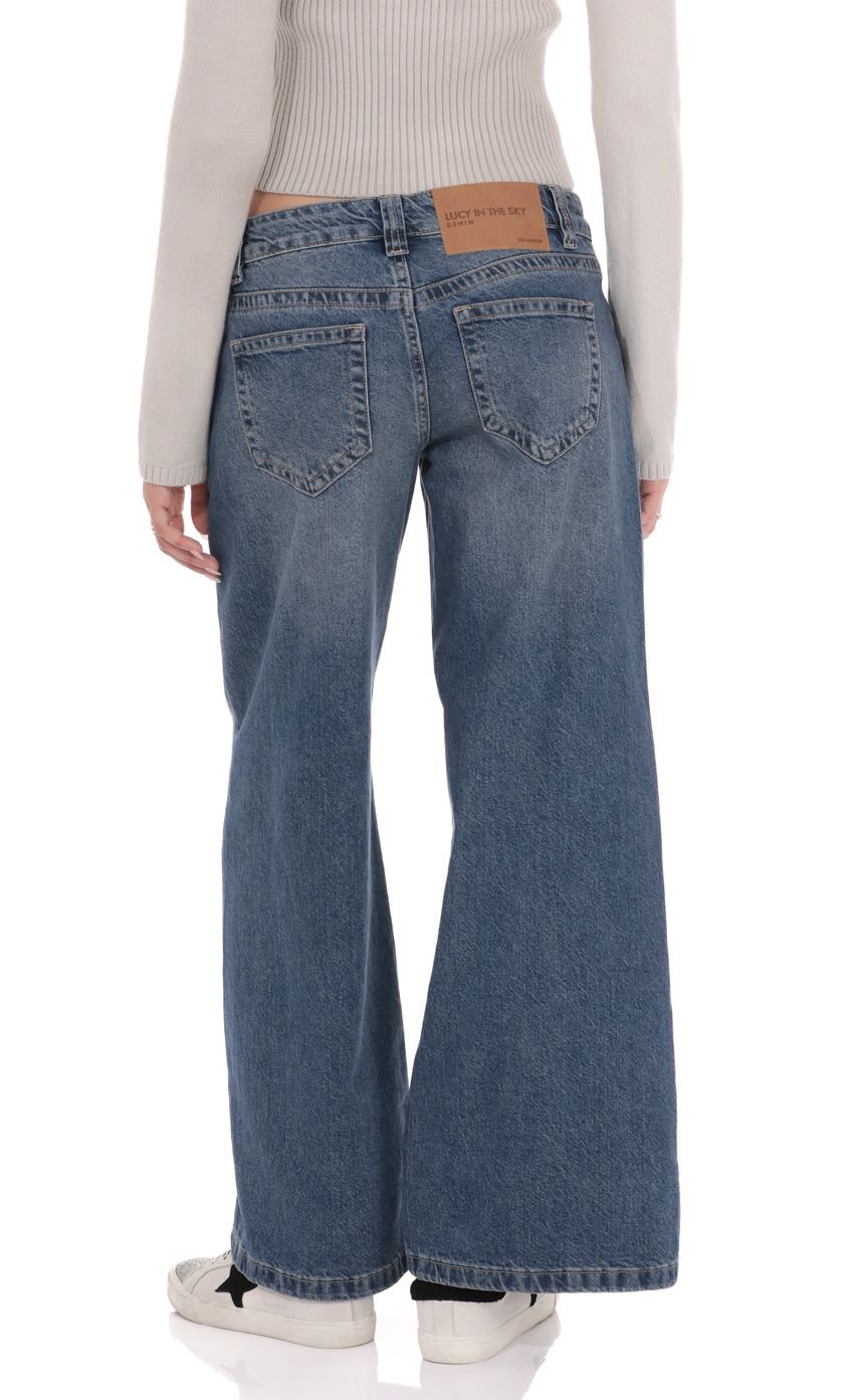 Изображение товара для Широкие джинсы с низкой посадкой