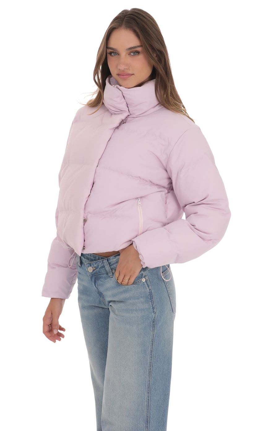 Product image for Puffer Jacket in Lilac