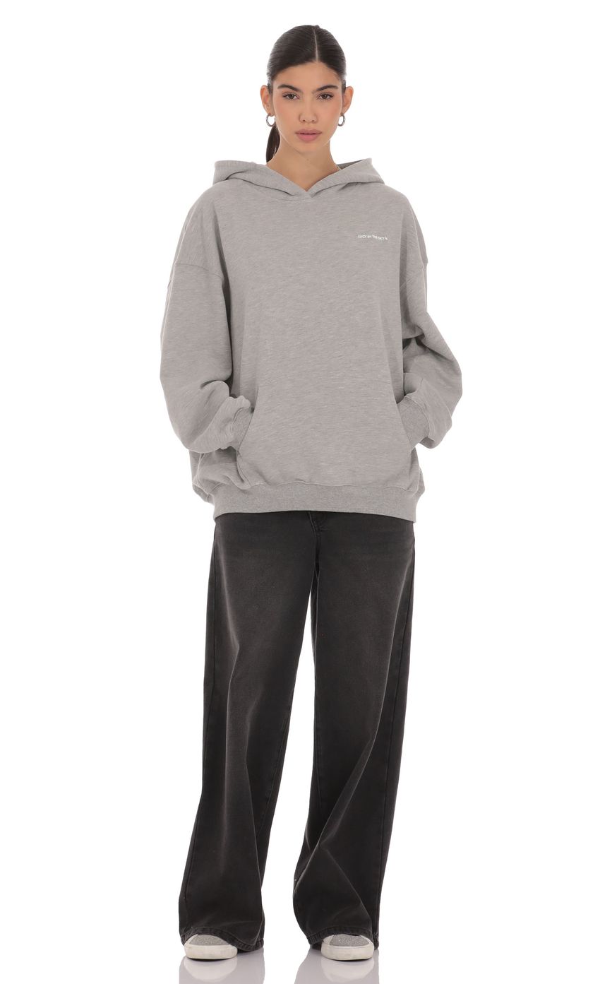 Изображение товара для Худи Lucy in the Sky в сером цвете